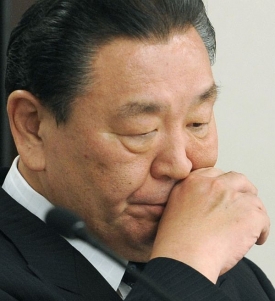 Předseda Japonské asociace sumo Musašigava.